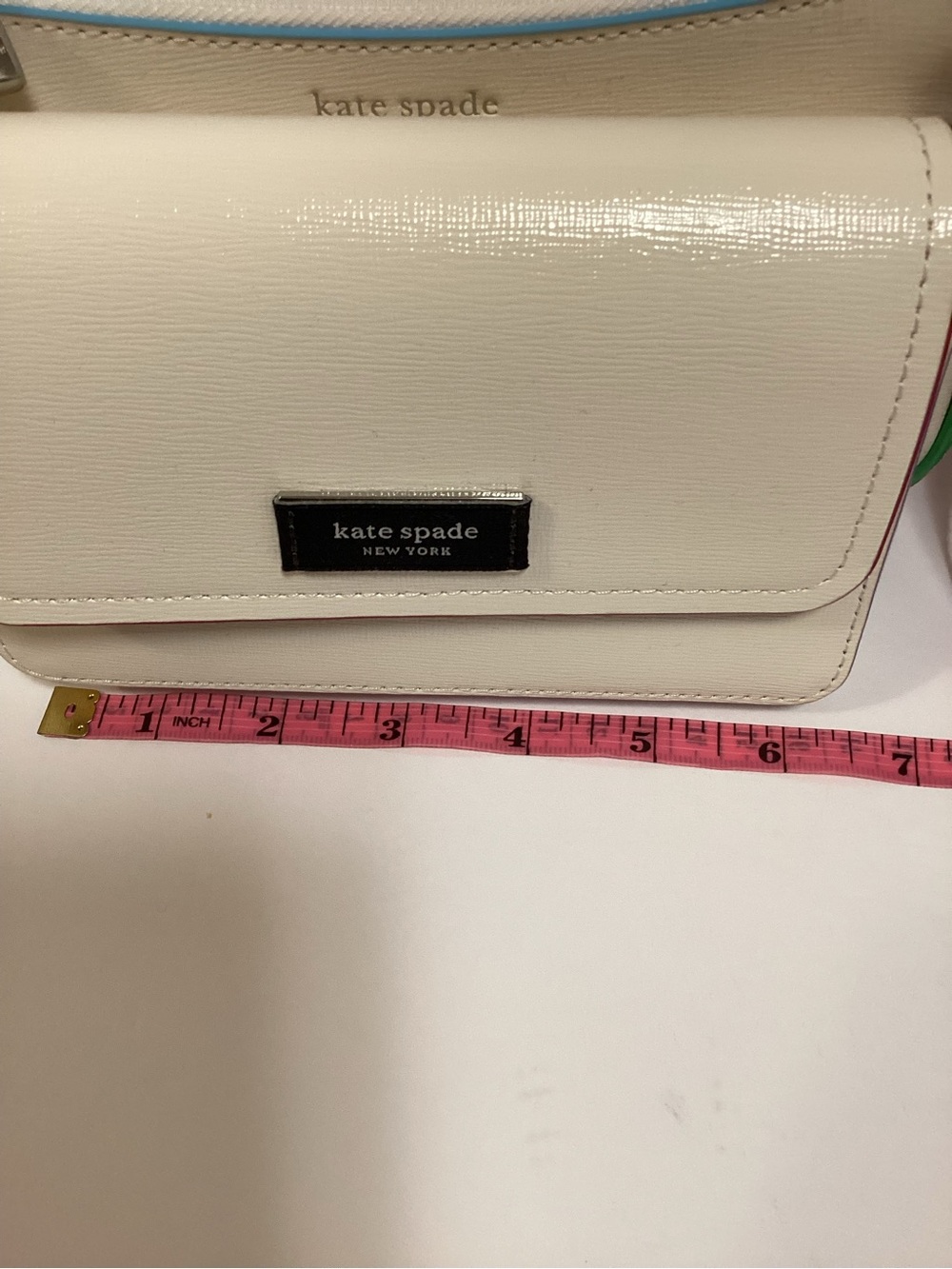 kate spade White Crossbody Two Bag Combo with Rainbow Strap, NWOT - Picture 7 of 16